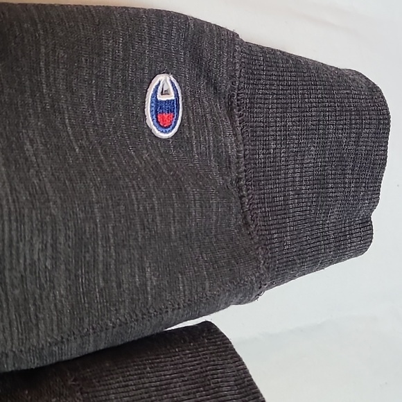 Men's Champion French Terry Crew Stealth Grey Size X Large - Picture 7 of 13